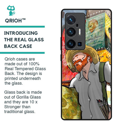 Loving Vincent Glass Case for Vivo X70 Pro Plus