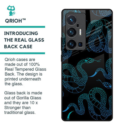 Serpentine Glass Case for Vivo X70 Pro Plus