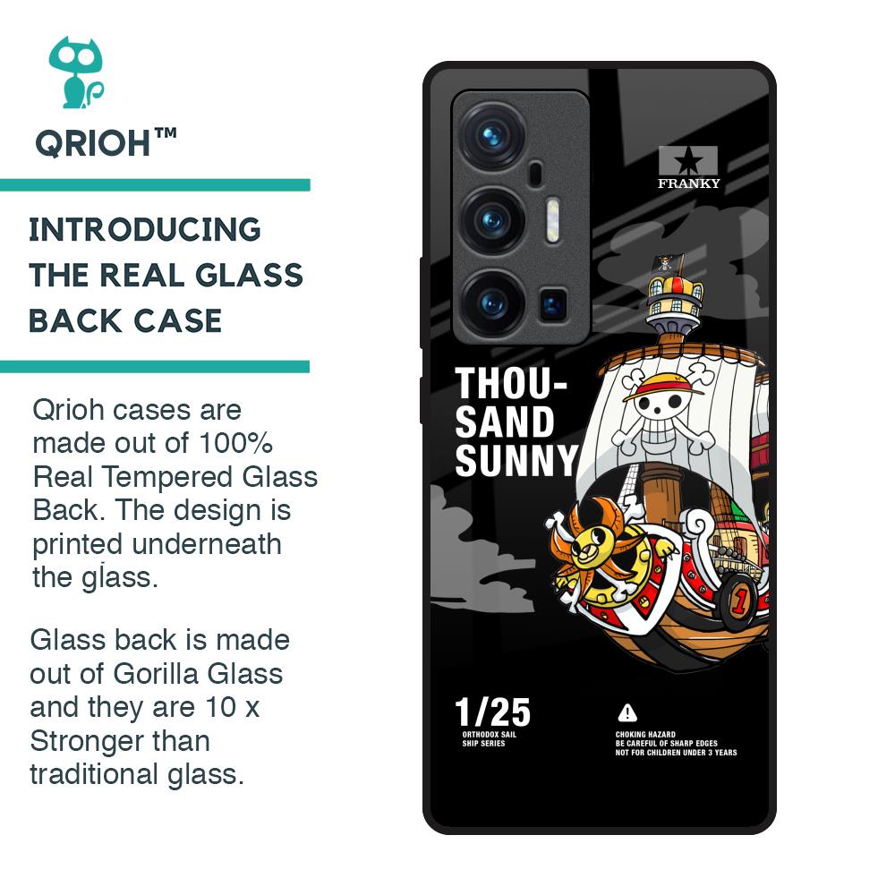 Thousand Sunny Glass Case for Vivo X70 Pro Plus