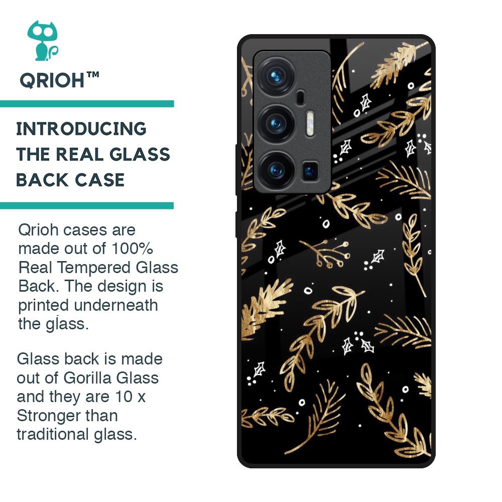 Autumn Leaves Glass Case for Vivo X70 Pro Plus