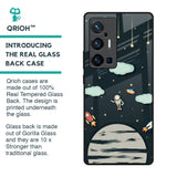 Astronaut Dream Glass Case For Vivo X70 Pro Plus