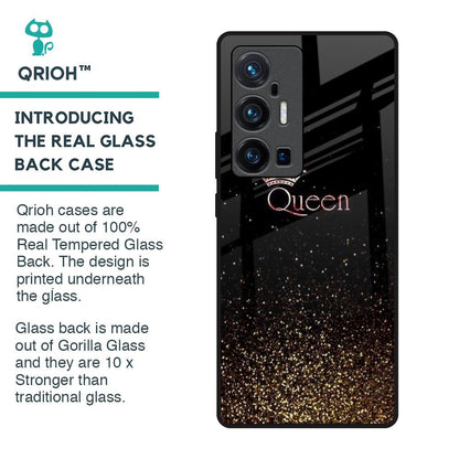 I Am The Queen Glass Case for Vivo X70 Pro Plus