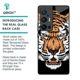 Angry Tiger Glass Case For Vivo X70 Pro Plus