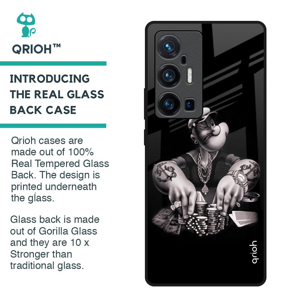 Gambling Problem Glass Case For Vivo X70 Pro Plus