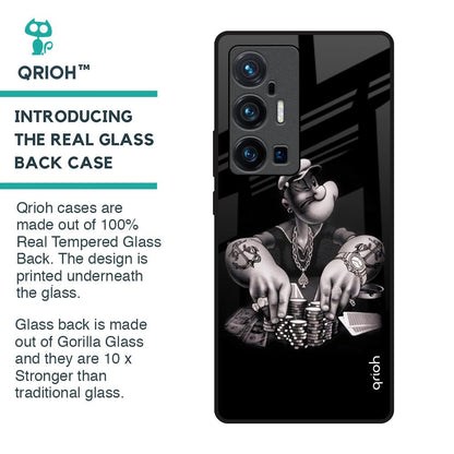 Gambling Problem Glass Case For Vivo X70 Pro Plus