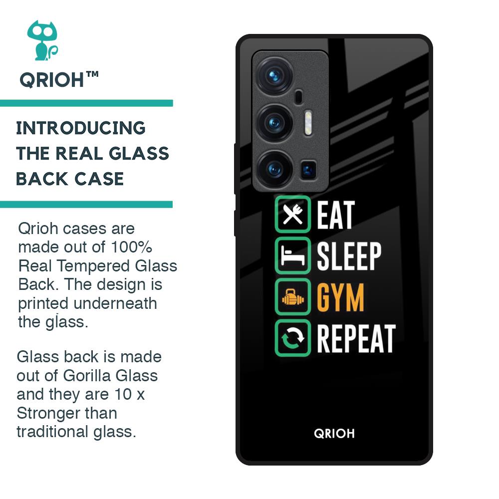 Daily Routine Glass Case for Vivo X70 Pro Plus