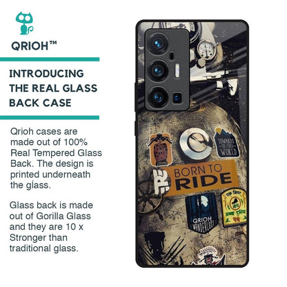 Ride Mode On Glass Case for Vivo X70 Pro Plus