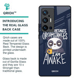 Struggling Panda Glass Case for Vivo X70 Pro Plus