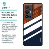 Bold Stripes Glass Case for Vivo X70 Pro Plus
