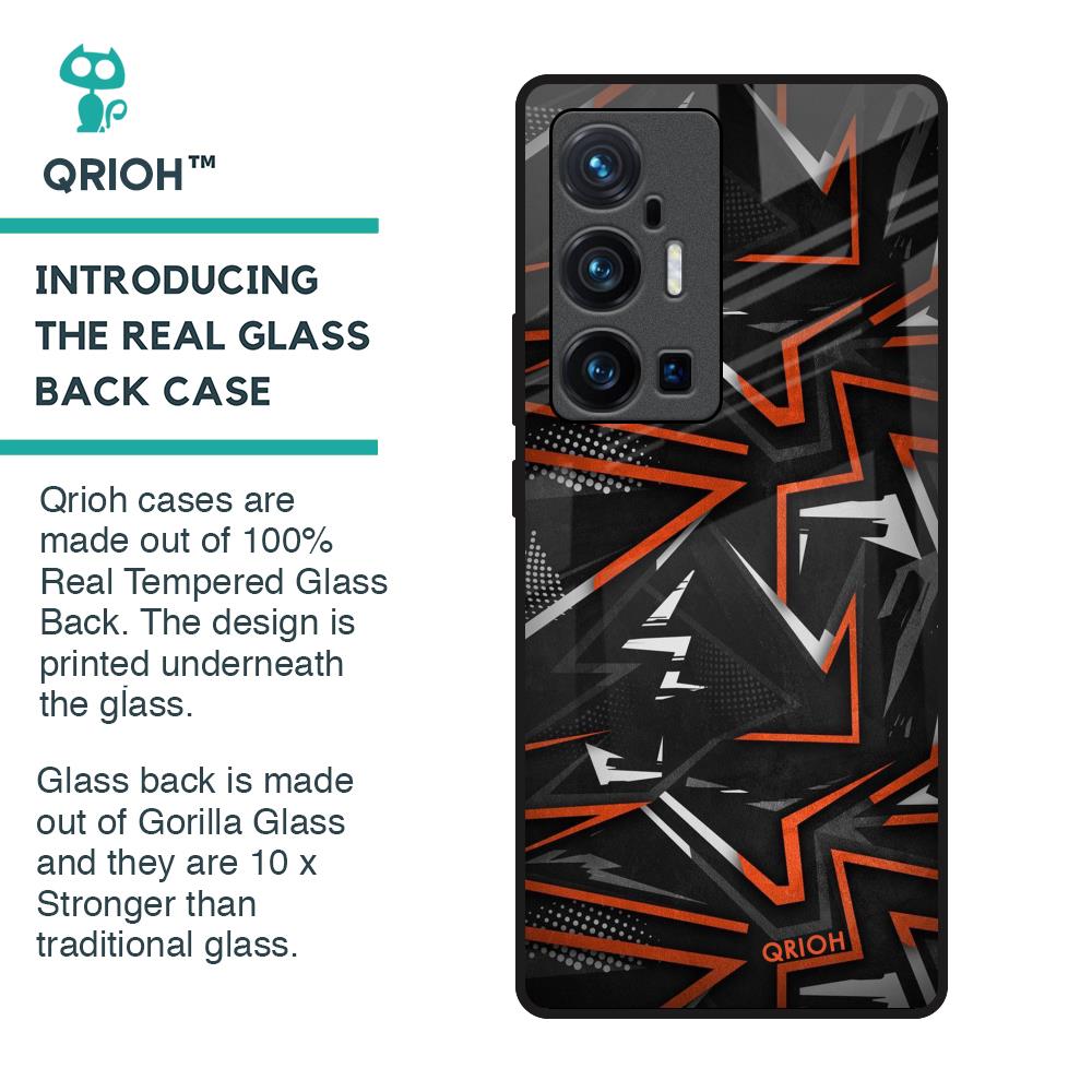 Vector Art Glass Case for Vivo X70 Pro Plus