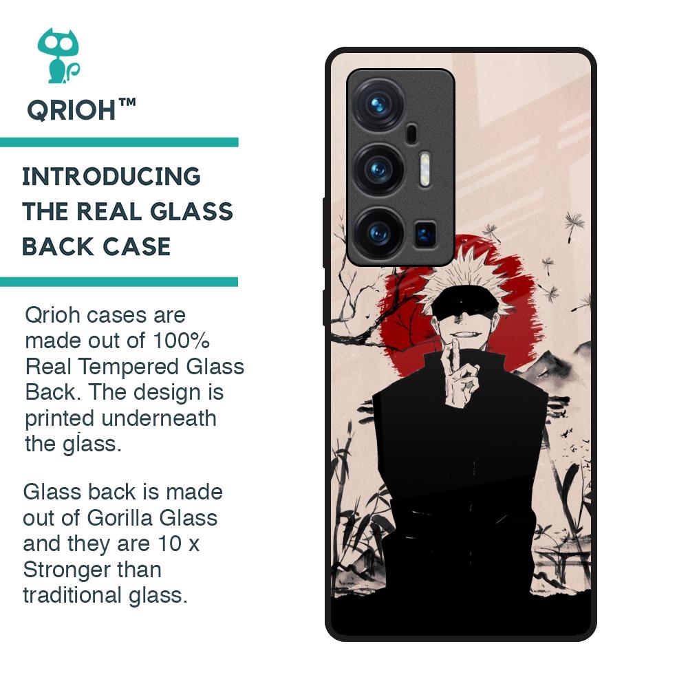 Manga Series Glass Case for Vivo X70 Pro Plus
