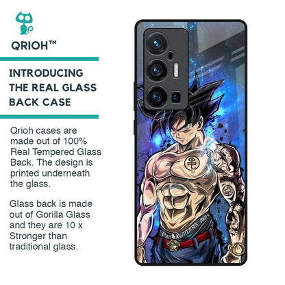 Branded Anime Glass Case for Vivo X70 Pro Plus