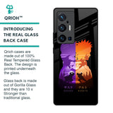 Minimalist Anime Glass Case for Vivo X70 Pro Plus