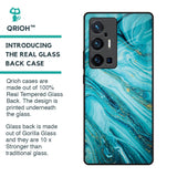 Ocean Marble Glass Case for Vivo X70 Pro Plus