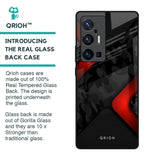 Modern Camo Abstract Glass Case for Vivo X70 Pro Plus
