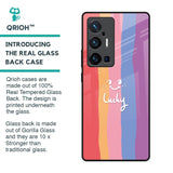 Lucky Abstract Glass Case for Vivo X70 Pro Plus