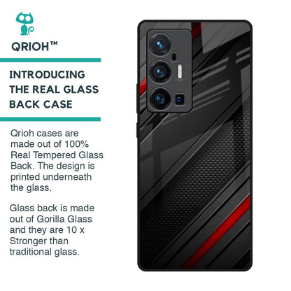 Modern Abstract Glass Case for Vivo X70 Pro Plus