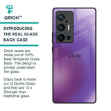 Ultraviolet Gradient Glass Case for Vivo X70 Pro Plus