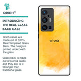 Rustic Orange Glass Case for Vivo X70 Pro Plus