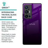 Harbor Royal Blue Glass Case For Vivo X70 Pro Plus