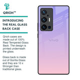 Lavender Gradient Glass Case for Vivo X70 Pro Plus