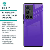 Amethyst Purple Glass Case for Vivo X70 Pro Plus