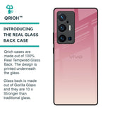 Blooming Pink Glass Case for Vivo X70 Pro Plus