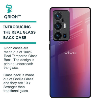 Multi Shaded Gradient Glass Case for Vivo X70 Pro Plus