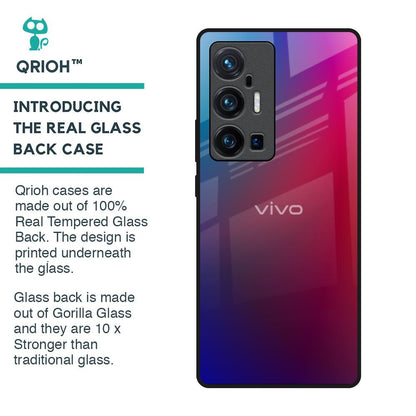 Magical Color Shade Glass Case for Vivo X70 Pro Plus
