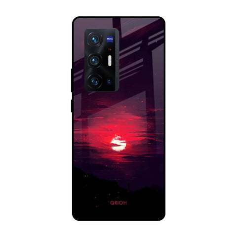 Morning Red Sky Vivo X70 Pro Plus Glass Cases & Covers Online
