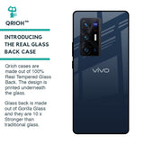 Overshadow Blue Glass Case For Vivo X70 Pro Plus