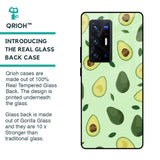 Avocado Green Glass Case For Vivo X70 Pro Plus
