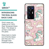 Balloon Unicorn Glass case for Vivo X70 Pro Plus