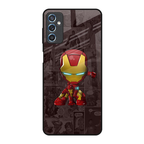 Angry Baby Super Hero Samsung Galaxy M52 5G Glass Back Cover Online