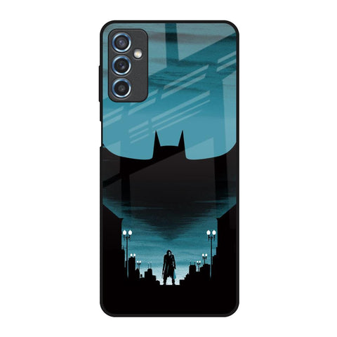 Cyan Bat Samsung Galaxy M52 5G Glass Back Cover Online