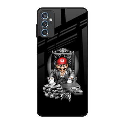 Dark Secret Samsung Galaxy M52 5G Glass Back Cover Online