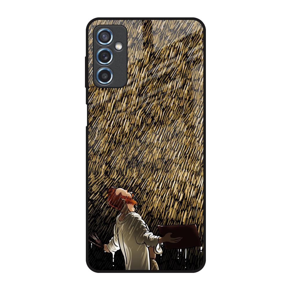 Rain Festival Samsung Galaxy M52 5G Glass Back Cover Online