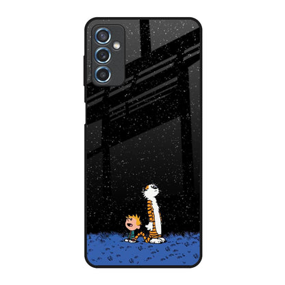 Night Sky Star Samsung Galaxy M52 5G Glass Back Cover Online