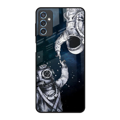 Astro Connect Samsung Galaxy M52 5G Glass Back Cover Online