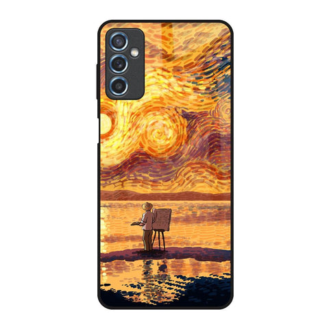 Sunset Vincent Samsung Galaxy M52 5G Glass Back Cover Online