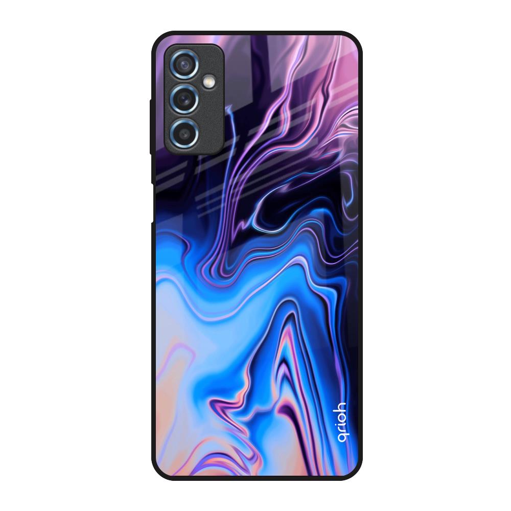 Psychic Texture Samsung Galaxy M52 5G Glass Back Cover Online