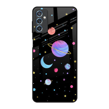 Planet Play Samsung Galaxy M52 5G Glass Back Cover Online