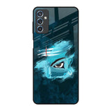 Power Of Trinetra Samsung Galaxy M52 5G Glass Back Cover Online