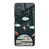 Astronaut Dream Samsung Galaxy M52 5G Glass Back Cover Online