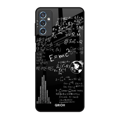 Funny Math Samsung Galaxy M52 5G Glass Back Cover Online