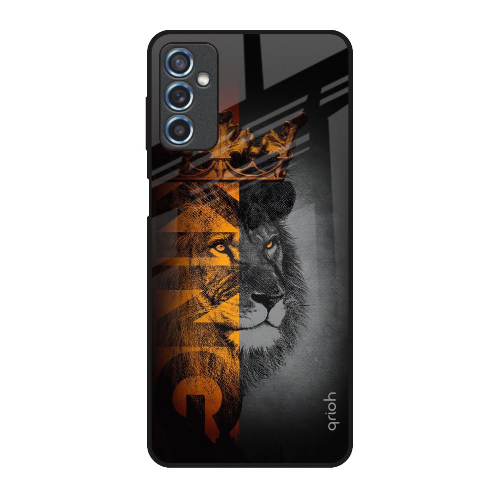 King Of Forest Samsung Galaxy M52 5G Glass Back Cover Online