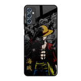 Dark Luffy Samsung Galaxy M52 5G Glass Back Cover Online