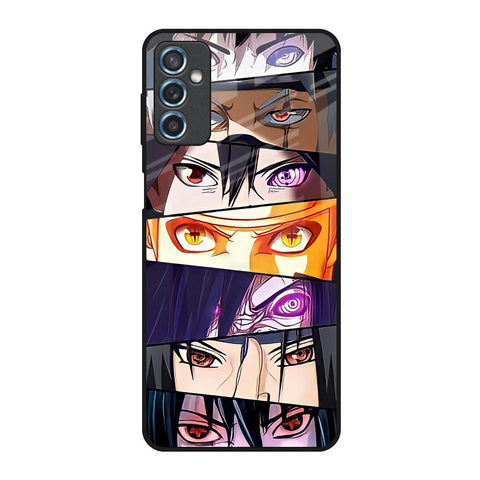 Anime Eyes Samsung Galaxy M52 5G Glass Back Cover Online