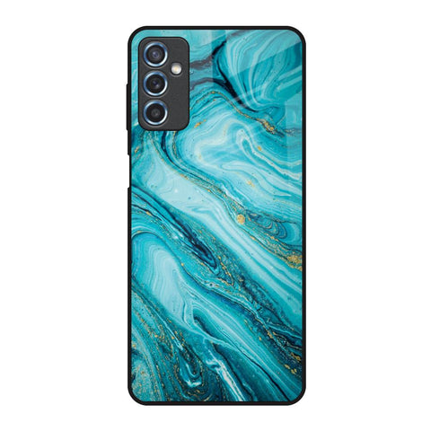 Ocean Marble Samsung Galaxy M52 5G Glass Back Cover Online