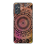 Floral Mandala Samsung Galaxy M52 5G Glass Back Cover Online